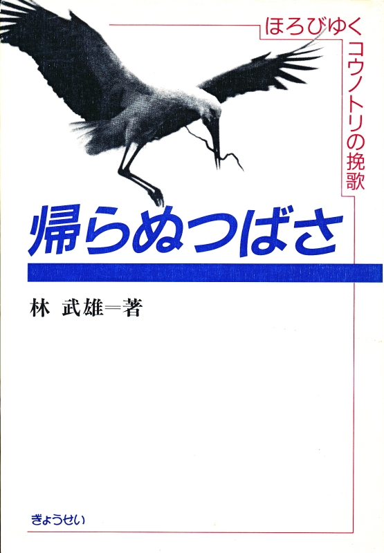 書籍『帰らぬつばさ、春を待つ鳥たち、70年の回想』 | 全国愛鳥教育研究会